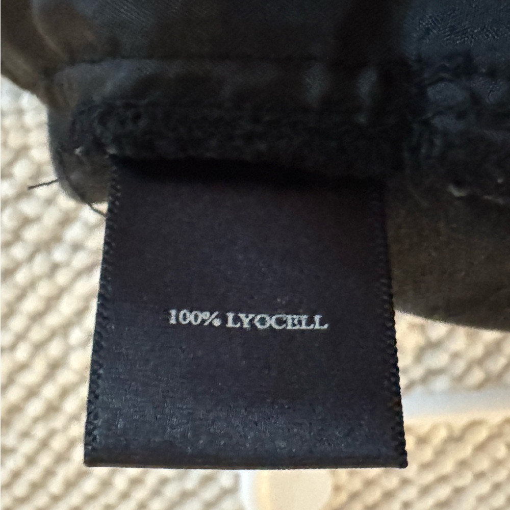 Ann Taylor A-Line Button Front Midi Skirt Sueded Black Size 0 100% Lyocell - Picture 6 of 8